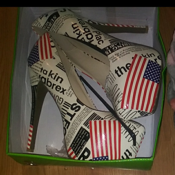 Shoes American Flag Pumps Poshmark
